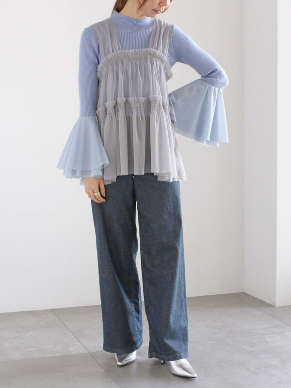 TEECHI⭐︎チュールベスト⭐︎38 TEECHI⭐︎チュールベスト⭐︎38 楽天市場】チュールフェザーニット