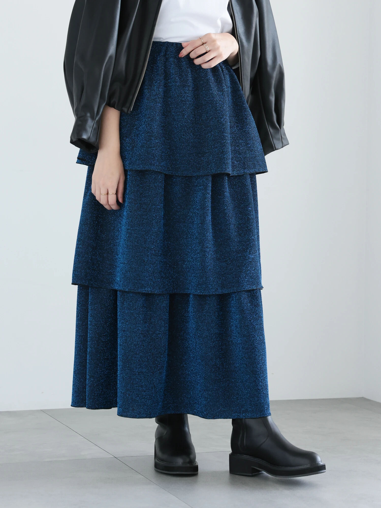 美品★ラメ★ドルチェ＆ガッバーナ　タイト　スカート　レオパード トーナル TONAL レオパードチェックスカート -ファッション通販