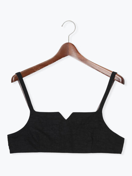 リバーシブルレイヤードショートビスチェ（グレー/ブラック）｜Te chichi（テチチ）通販