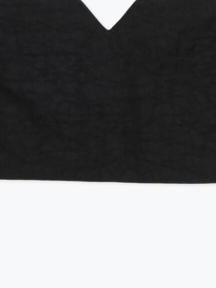 リバーシブルレイヤードショートビスチェ（グレー/ブラック）｜Te chichi（テチチ）通販