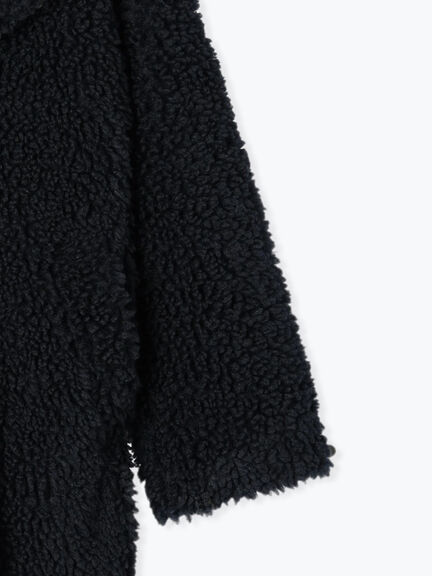 【佐藤晴美着用】テディボアミディコート（ブラウン/ネイビー）｜Te chichi（テチチ）通販