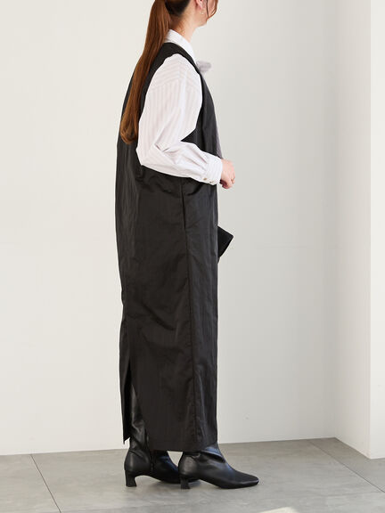 ナイロンスキッパージャンスカ（グレー/ブラック/オリーブ）｜Te chichi（テチチ）通販