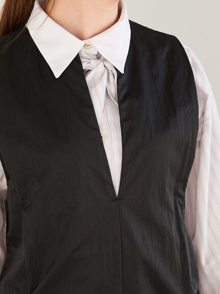 ナイロンスキッパージャンスカ（グレー/ブラック/オリーブ）｜Te chichi（テチチ）通販