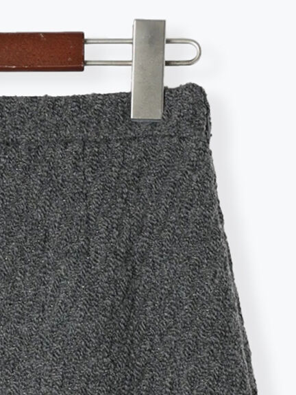 【佐藤晴美着用】マルチWAYレイヤードスカート（グレー/ブラック）｜Te chichi（テチチ）通販