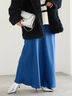 【佐藤晴美着用】サテンナロースカート（ブルー）｜Te chichi（テチチ）通販