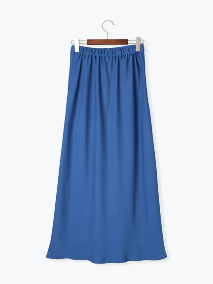 【佐藤晴美着用】サテンナロースカート（ブラック/イエロー/ブルー）｜Te chichi（テチチ）通販