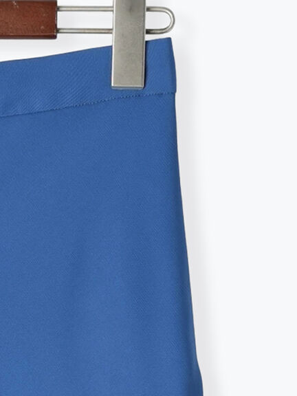 【佐藤晴美着用】サテンナロースカート（ブラック/イエロー/ブルー）｜Te chichi（テチチ）通販