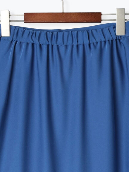 【佐藤晴美着用】サテンナロースカート（ブラック/イエロー/ブルー）｜Te chichi（テチチ）通販