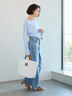 【EDWIN別注】ワイドデニムパンツ《2025spring catalog item》（サックスブルー/ブルー）｜Te chichi（テチチ）通販