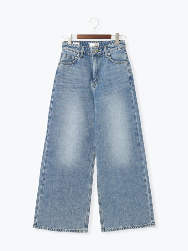EDWIN〈バギージーンズ ワイドデニムパンツ 色落ち フェード XV 日本製〉 EDWIN〈バギージーンズ ワイドデニムパンツ 色落ち フェード XV