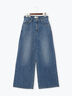 【EDWIN別注】ワイドデニムパンツ《2025spring catalog item》（サックスブルー/ブルー）｜Te chichi（テチチ）通販