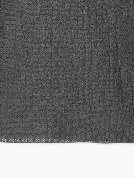 【Atelier Soirée】ジャカードハイネックニット（グレー）｜Te chichi（テチチ）通販