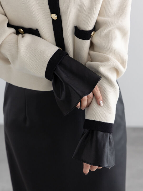 アレンジング フレアカフス（シルバー/ブラック）｜Te chichi（テチチ）通販