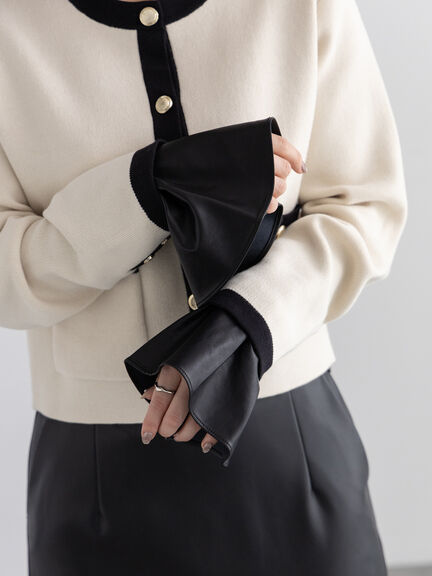 アレンジング フレアカフス（シルバー/ブラック）｜Te chichi（テチチ）通販