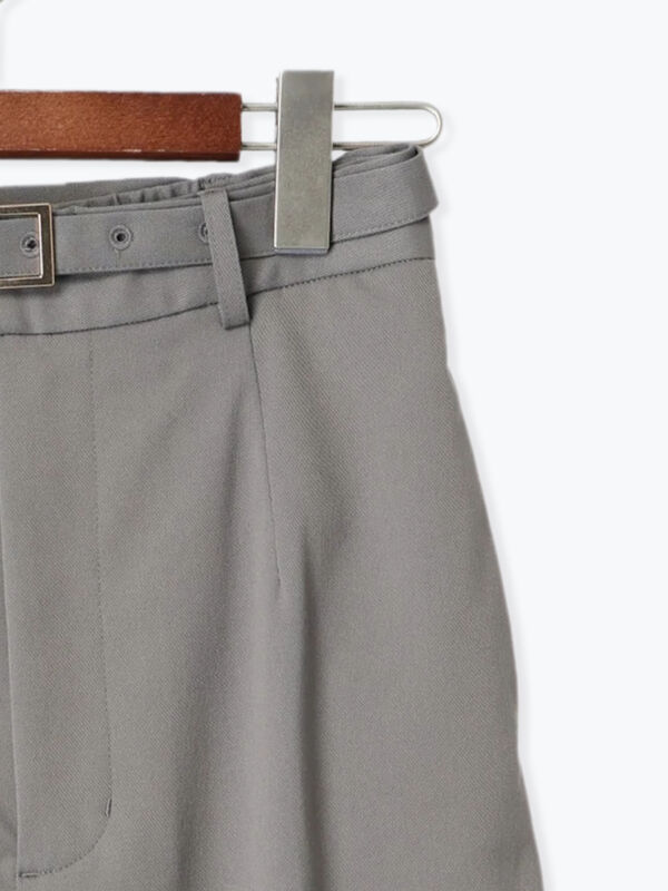 セール】 【セレモニーアイテム】ベルト付ワイドパンツ（セットアップ