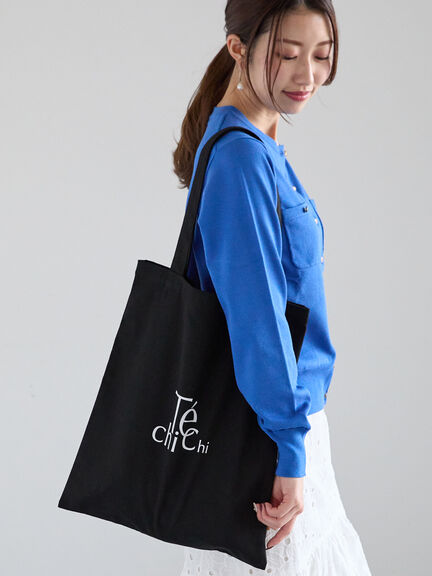 トートバッグ♡White Rose3点+他1点 一部即納】刺繍レタリングトートバッグ