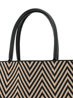 へリンボーン柄ニットビックトート《2025spring catalog item