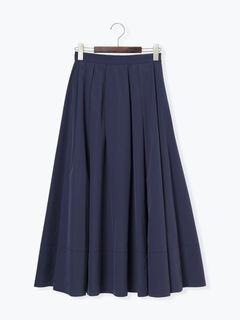 セール】 ランダムタックフレアスカート（グリーン/ブルー