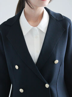 セール】 ミラノリブダブルジャケット《2025spring catalog item
