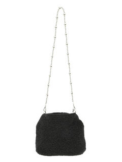 編み地シャイニーミニショルダー《2025spring catalog item