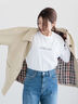 ステンカラーミドルコート《2025spring catalog item》（ベージュ）｜Te chichi（テチチ）通販