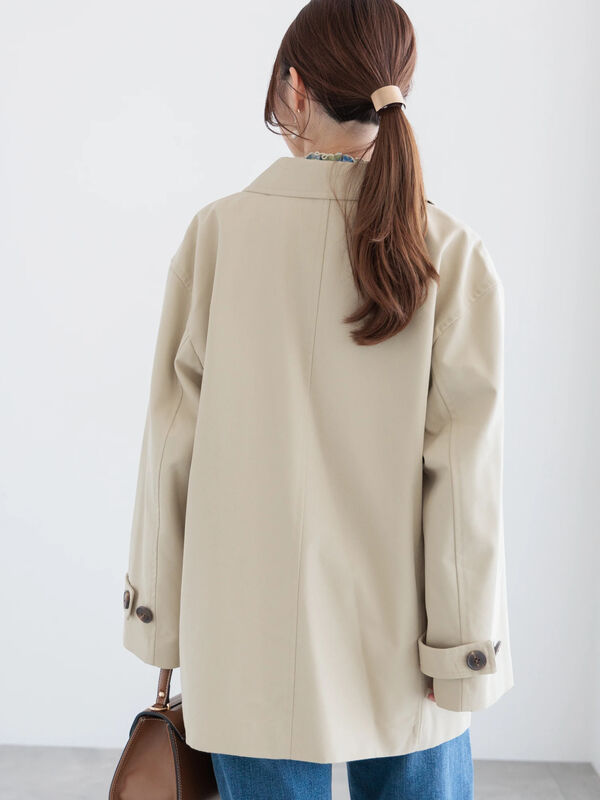 セール】 ステンカラーミドルコート《2025spring catalog item