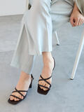 ストラップサンダル《2025summer catalog item》（ブラウン）｜Te chichi（テチチ）通販