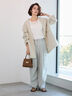 ストラップサンダル《2025summer catalog item》（ベージュ/ブラウン）｜Te chichi（テチチ）通販