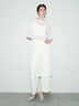 【Atelier Sucre】サイドスリットレイヤードレースワンピース《2025spring catalog item》（オフホワイト）｜Te chichi（テチチ）通販
