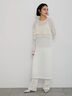 【Atelier Sucre】サイドスリットレイヤードレースワンピース《2025spring catalog item》（オフホワイト）｜Te chichi（テチチ）通販