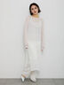 【Atelier Sucre】サイドスリットレイヤードレースワンピース《2025spring catalog item》（オフホワイト）｜Te chichi（テチチ）通販