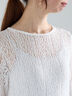 【Atelier Sucre】サイドスリットレイヤードレースワンピース《2025spring catalog item》（オフホワイト）｜Te chichi（テチチ）通販