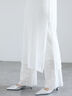 【Atelier Sucre】サイドスリットレイヤードレースワンピース《2025spring catalog item》（オフホワイト）｜Te chichi（テチチ）通販