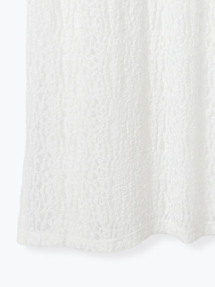 【Atelier Sucre】サイドスリットレイヤードレースワンピース《2025spring catalog item》（オフホワイト）｜Te chichi（テチチ）通販