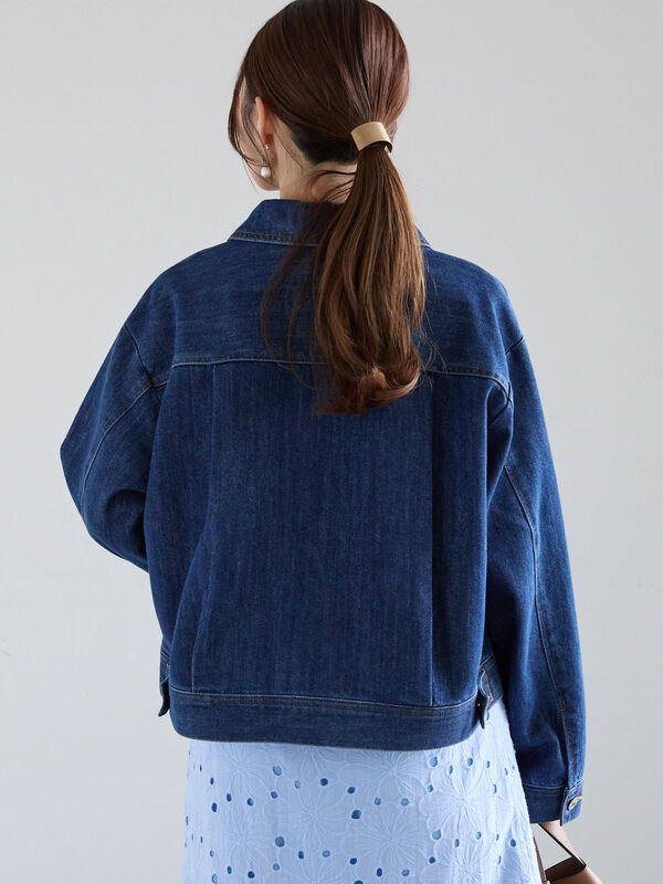 セール】 デニムルーズシルエットGジャン（ブルー/アウター/ジャケット