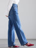 【宮本茉由着用】ストレートシルエットDenim（オフホワイト/サックスブルー/ブルー）｜Te chichi（テチチ）通販