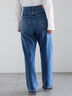【宮本茉由着用】ストレートシルエットDenim（オフホワイト/サックスブルー/ブルー）｜Te chichi（テチチ）通販