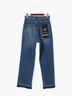 【宮本茉由着用】ストレートシルエットDenim（オフホワイト/サックスブルー/ブルー）｜Te chichi（テチチ）通販
