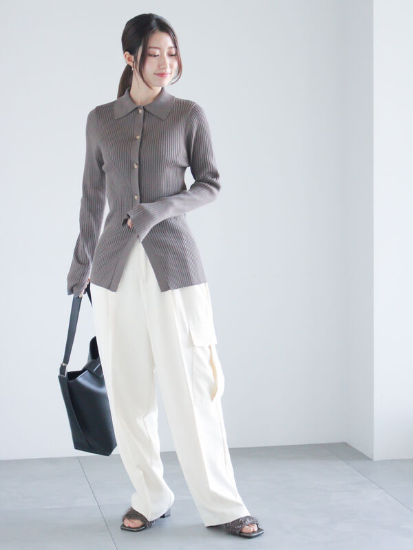 セール】 ドレープカーゴスラックス《2025spring catalog item セール】 ドレープカーゴスラックス《2025spring catalog item