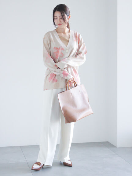 ドレープカーゴスラックス《2025spring catalog item》（オフホワイト/チャコールグレー/カーキ）｜Te chichi（テチチ）通販