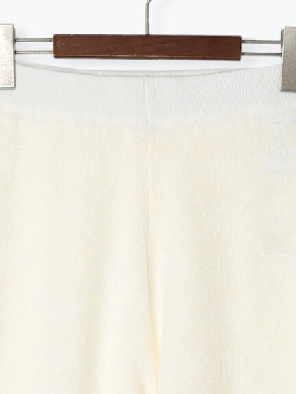【Atelier Sucre】ストレートオフレースパンツ《2025spring catalog item》（オフホワイト）｜Te chichi（テチチ）通販