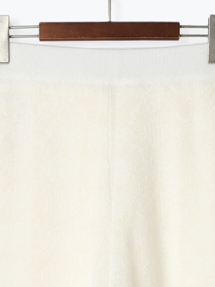 【Atelier Sucre】ストレートオフレースパンツ《2025spring catalog item》（オフホワイト）｜Te chichi（テチチ）通販