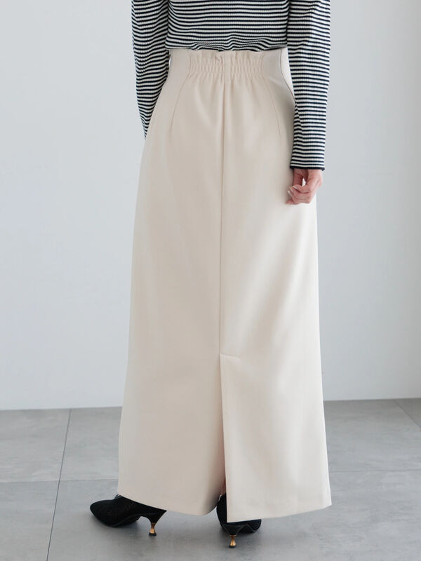 新品タグ付き❤️人気⭐️2025新作XXS ホワイトANEWスカート セール】 【宮本茉由着用】ハイウエストロングナロースカート