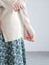 リブポロカラーニットカーディガン《2025spring catalog item》（グレー/チャコールグレー/ラベンダー）｜Te chichi（テチチ）通販