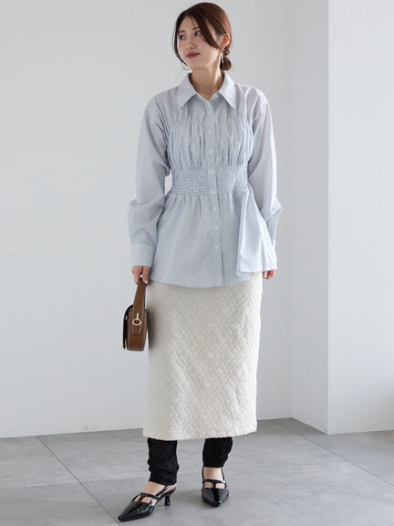 ソフトチュールレギンス《2025spring catalog item》（グレー/ブラック）｜Te chichi（テチチ）通販