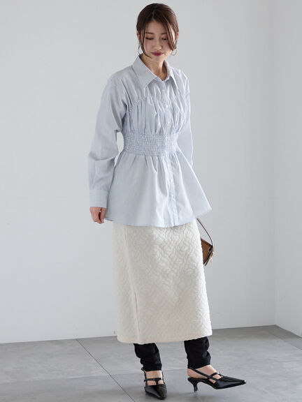 ソフトチュールレギンス《2025spring catalog item》（グレー/ブラック）｜Te chichi（テチチ）通販