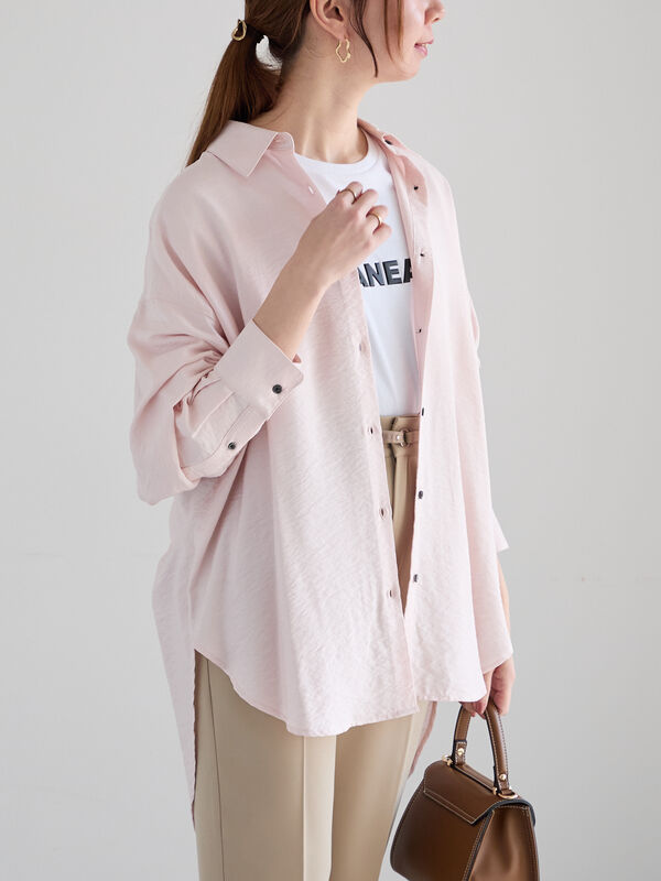 セール】 シャイニースパンドルマンシャツ《2025spring catalog