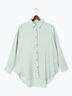 シャイニースパンドルマンシャツ《2025spring catalog item》(オフホワイト/ピンク/ミント)|Te chichi(テチチ)通販