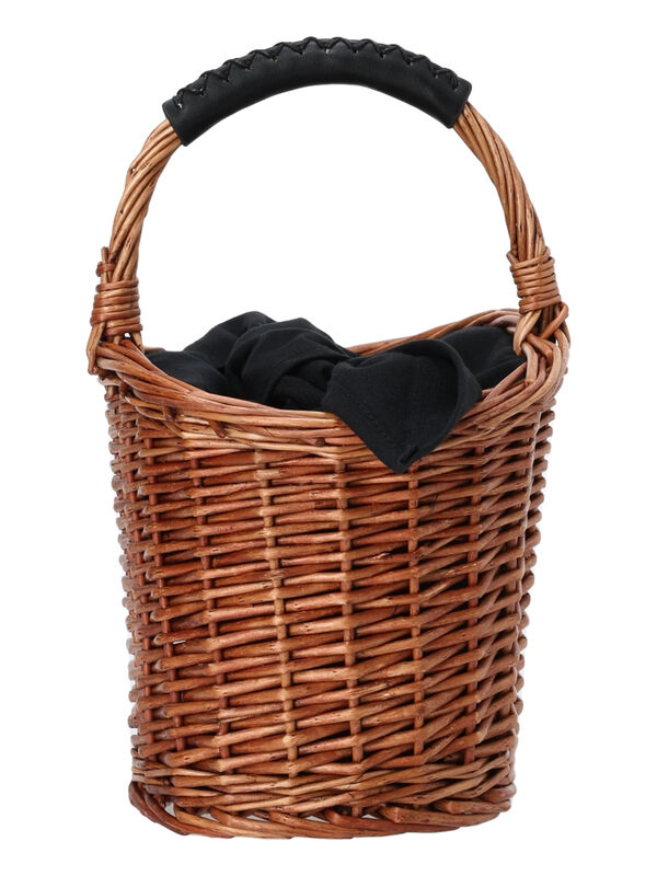 新品 Te chichi テチチ 竹かご ショルダーバッグ セール】 カゴBAG（ベージュ/ダークブラウン/バッグ/バッグ