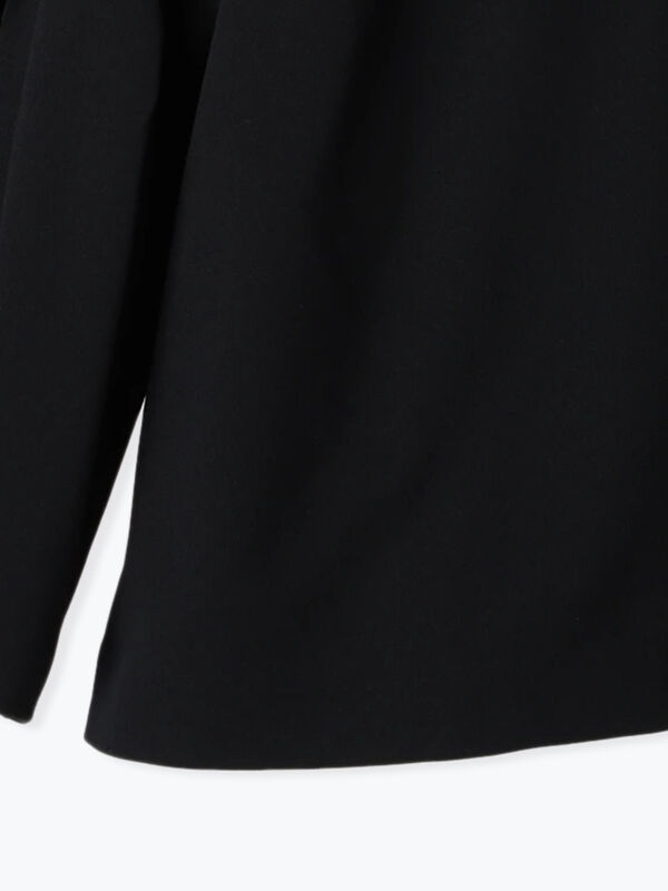 新品未使用　定価26400円　SONO バックフリルジャケット　黒　人気商品 WEB限定】カットジョーゼット後ろフリルジャケット【セレモニー